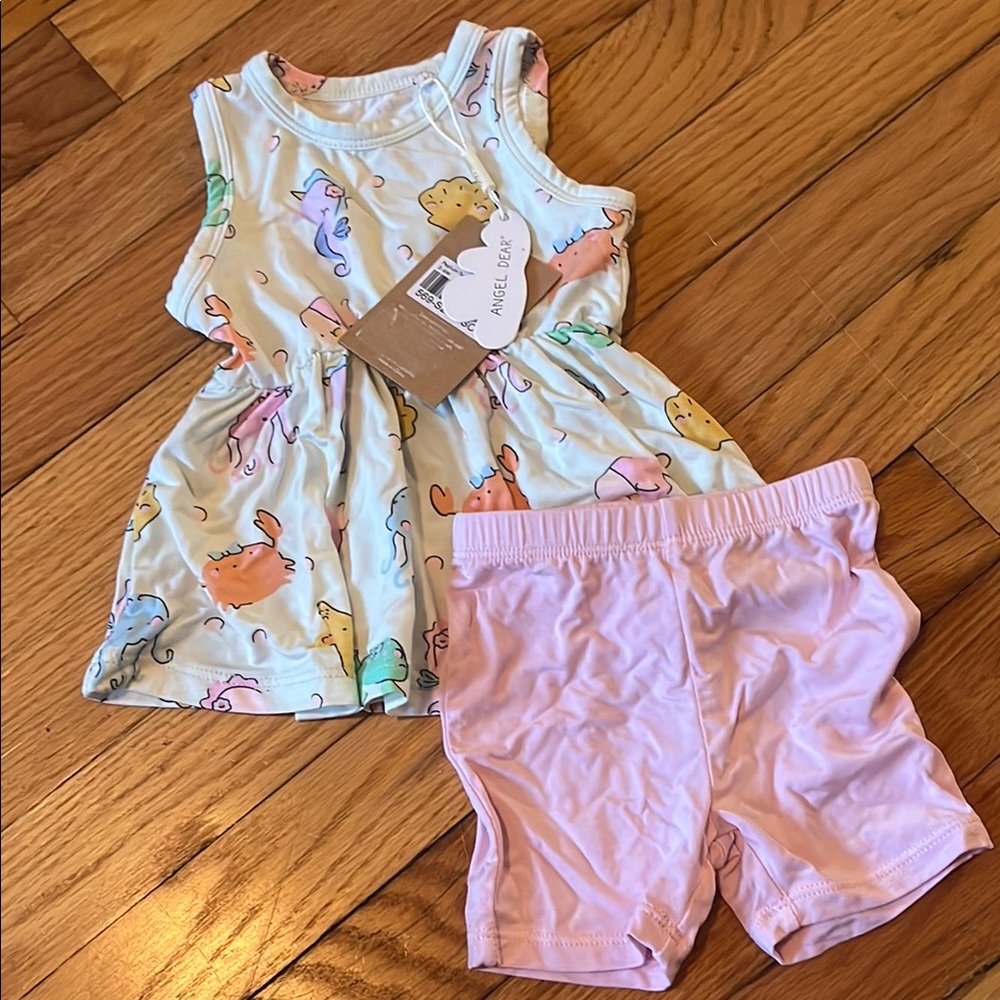 Angel Dear Kids Pajamas - Multicolor and Pink